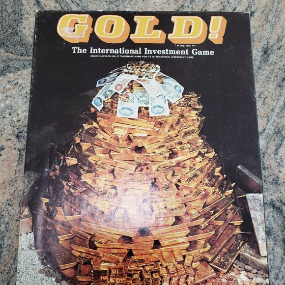 [GREAT Condition] Vintage 1981 "Gold" Game COMPLETE Avalon Hill Co - Picture 1 of 7